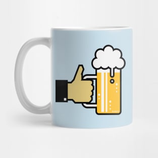 I Like Beer! (Thumb Up / Drinking Team) Mug